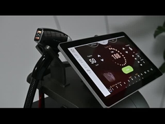 बहुभाषी इंटरफेस के साथ 755nm-1064nm लेजर हेयर रिमूवल मशीन