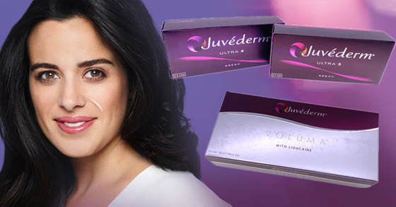 चेहरे की शिकन हटाने के लिए Ultra3 Ultra4 Voluma Juvederm त्वचीय भराव