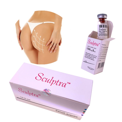 स्तन और नितंब उठाने के लिए 150mg/Ml PLLA त्वचा भराव