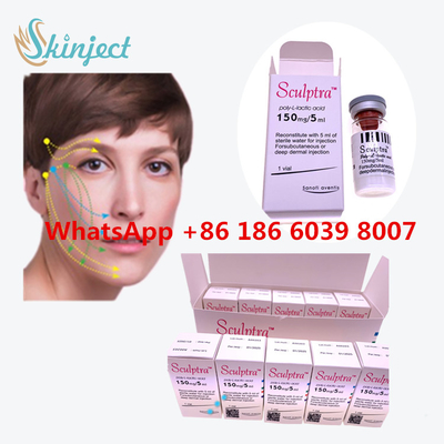 चेहरे की बनावट में सुधार के लिए 150mg हा मूर्तिकला PLLA