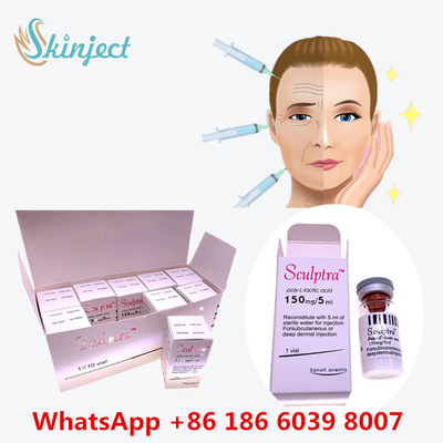 चेहरे के कायाकल्प के लिए 150mg हा मूर्तिकला PLLA पाउडर