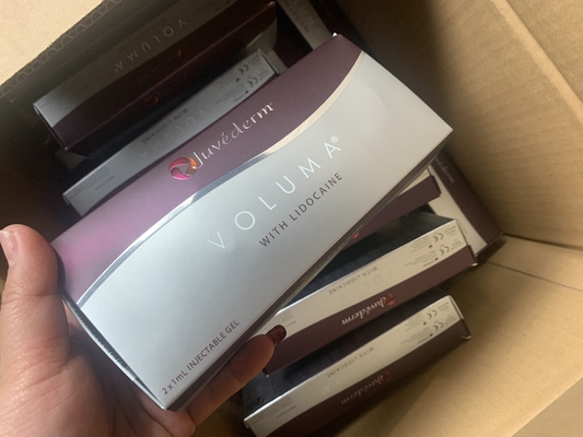 Juvederm Voluma Pure HA इंजेक्टेबल फेशियल कंटूरिंग डर्मल फिलर्स 2pcsx1ml