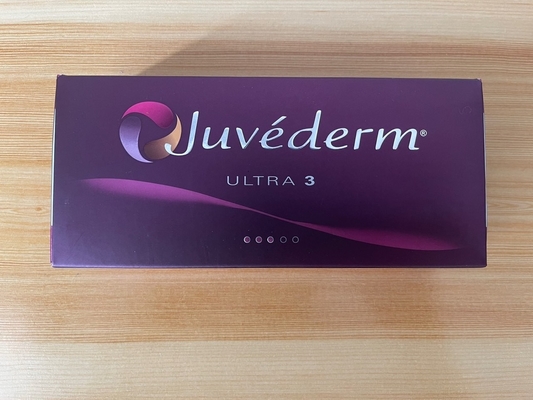 Juvederm Ultra 3 2x1ml हयालूरोनिक एसिड फेशियल लाइन्स सेक्सी लिप्स के लिए डर्मल फिलर्स