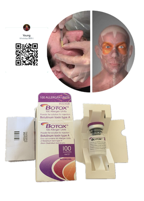 चेहरा लिफ्ट इंजेक्शन विरोधी उम्र के लिए शिकन हटाने Allergan  100 इकाइयों