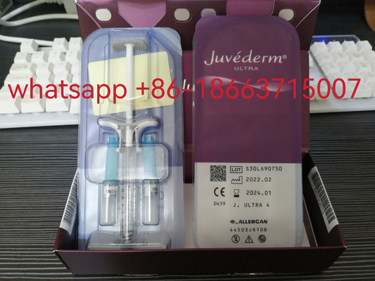 Juvederm Ultra3 Ultra4 होंठ नाक के लिए त्वचीय भराव इंजेक्शन झुर्रियाँ हटाएँ