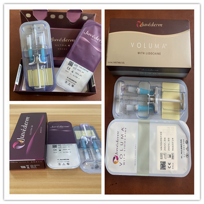 2x1ml Juvederm लिप फिलर्स इंजेक्टेबल हयालूरोनिक एसिड डर्मल फिलर्स