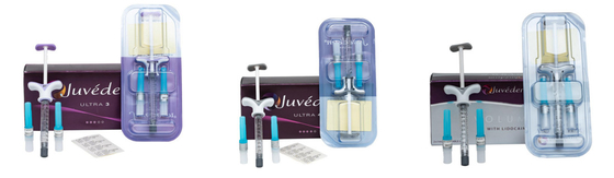 फेस केयर 2x1ml जुवेडर्म लिप फिलर्स हयालूरोनिक एसिड डर्मल इंजेक्टेबल