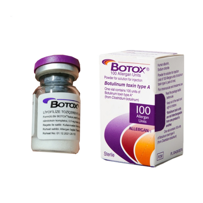 Allergan 100ui बोटुलिनम विषाक्तता सीरम चेहरे के विकार के लिए एंटी एजिंग उत्पाद