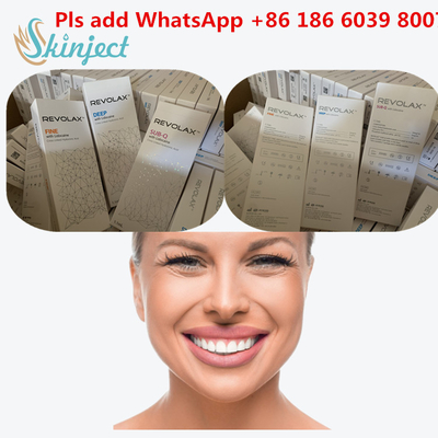 मेडिकल सोडियम हाइलूरोनेट जेल हाइलूरोनिक एसिड Dermal Revolax Deep Filler 1ml होंठ इंजेक्शन के लिए