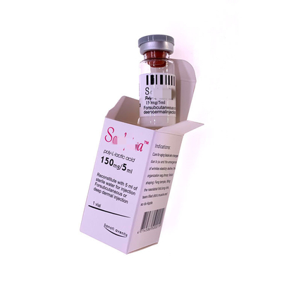 150mg/5ml PLLA इंजेक्शन Poly L Lactic Acid For Face कोलेजन 3D PLLA