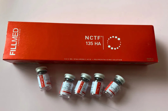भरा हुआ Nctf 135ha मेसोथेरेपी इंजेक्शन योग्य त्वचा बूस्टर उम्र उलटने के लिए एनर्जीज़र फिलोर्गा एंटी-एजिंग रिमूव कर्कश