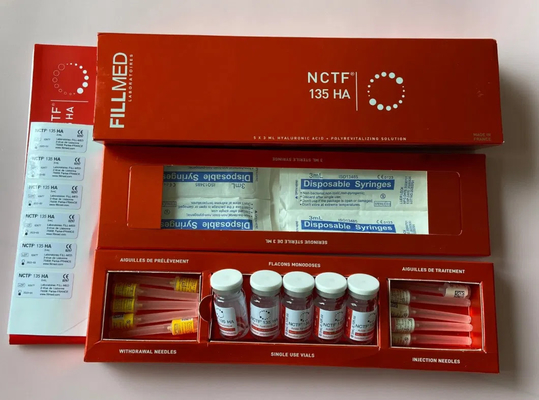भरा हुआ Nctf 135ha मेसोथेरेपी इंजेक्शन योग्य त्वचा बूस्टर उम्र उलटने के लिए एनर्जीज़र फिलोर्गा एंटी-एजिंग रिमूव कर्कश
