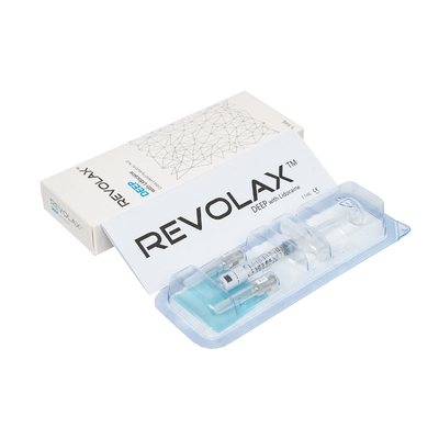 गहरी झुर्रियों के लिए लिडो डीप 1.1ml सिरिंज के साथ Revolax होंठ वृद्धि