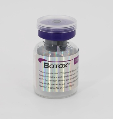झुर्रियों को कम करने के लिए एलेरगन बोटॉक्स 100 यू टाइप ए बोटुलिनम विषाक्तता