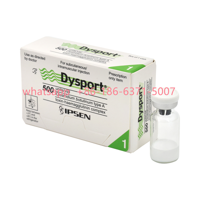 झुर्रियों को कम करने के लिए Dysport 500U बोटुलिनम टॉक्सिन टाइप ए