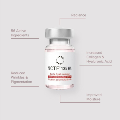 Fillmed NCTF 135 HA मेसोथेरेपी सीरम 3ml x 5 त्वचा कायाकल्प के लिए