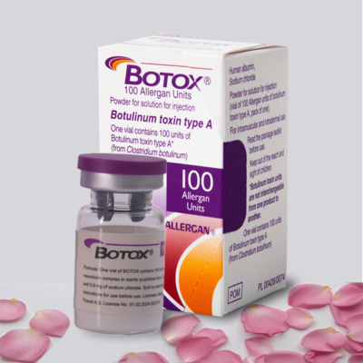 बोटॉक्स एलर्गेन 100IU Abbive Botox Clostridium Botulinum Toxin चेहरे की रेखाओं को हटाने के लिए