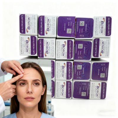 Buy Allergan BOTOX COSMETIC 100u Botulinum Toxin Glabellar Forehead and Neck Line Reduction