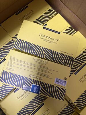 Lemon Bottle Fat Dissolver 10ml Fat Dissolving Solution for Loss Weight