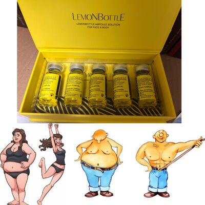 नींबू की बोतल वसा हटाने के लिए Lipolab तरल वसा भंग Lipolytic समाधान