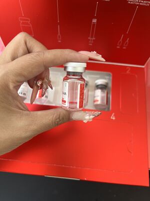 क्षतिग्रस्त कोशिकाओं की मरम्मत छोटे अणु हाइलूरोनिक एसिड मॉडल 3ml5 के साथ मेसोथेरेपी समाधान त्वचा की मरम्मत और गहरे हाइड्रेशन का समर्थन करता है