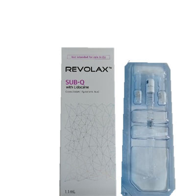 1.1ml Revolax SubQ क्रॉस लिंक्ड एचए फिलर