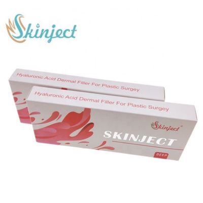 नाक चिन गाल के लिए इंजेक्टेबल क्रॉस लिंक्ड हयालूरोनिक एसिड फिलर 1ml 2ml 5ml
