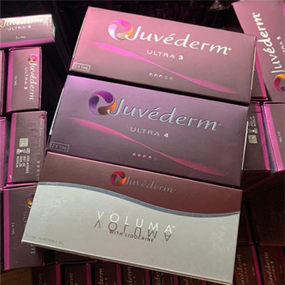 Juvederm Ultra 3 Voluma Hyaluronic एसिड फेस फिलर 0.3% लिडोकेन के साथ;