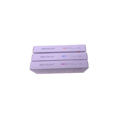 Korea Revolax 1.1ml Hyaluronic Acid Dermal Filler इंजेक्शन के लिए चेहरे के लिए फिलर