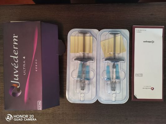 Hyaluronic एसिड त्वचीय भराव Juvederm Ultra4 चेहरे का भराव CE उच्च गुणवत्ता