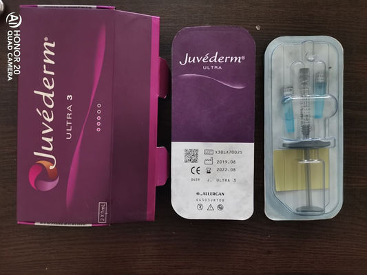 Hyaluronic एसिड Juvederm होंठ फिलर त्वचीय इंजेक्शन जेल फॉर्म
