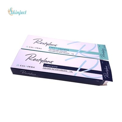 Rest'ylane इंजेक्शन योग्य क्रॉस लिंक्ड डर्मल फिलर 1ml चेहरे के लिए