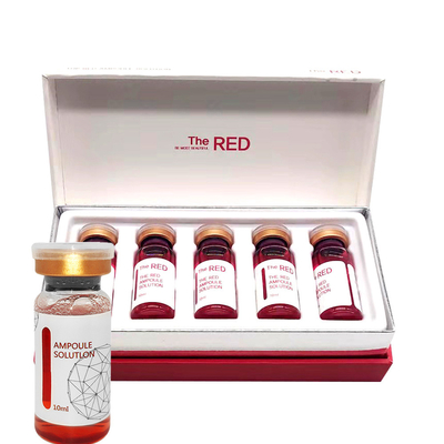 5x10ml रेड फॉस्फेटिडिलकोलाइन लिपोलिसिस फैट डिसॉल्विंग इंजेक्शन