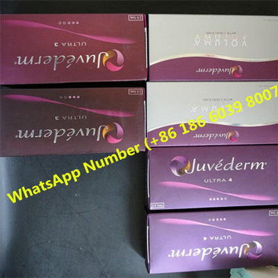 Juvaderm अल्ट्रा 3 Hyaluronic एसिड इंजेक्शन त्वचीय भराव 2x1ml