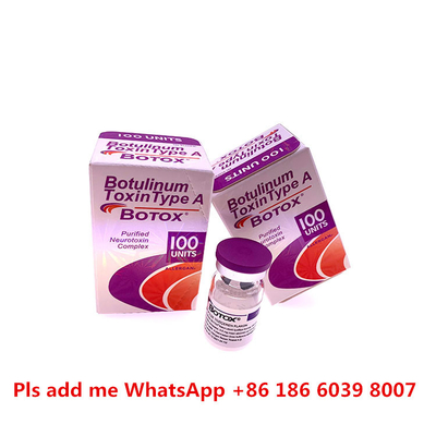 Allergan  Botulinu Tox Injectioin 100 Units Allergan Type a एंटी-एजिंग एसिड डर्मल फिलर के लिए