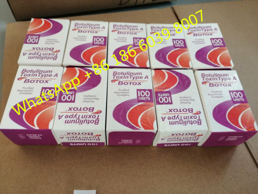 Allergan  Botulinu Tox Injectioin 100 Units Allergan Type a एंटी-एजिंग एसिड डर्मल फिलर के लिए