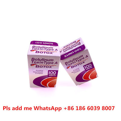 सौंदर्य उत्पाद के लिए एलरगन ब्रांड बोटॉक्स बोटुलिनम टॉक्सिन 100iu