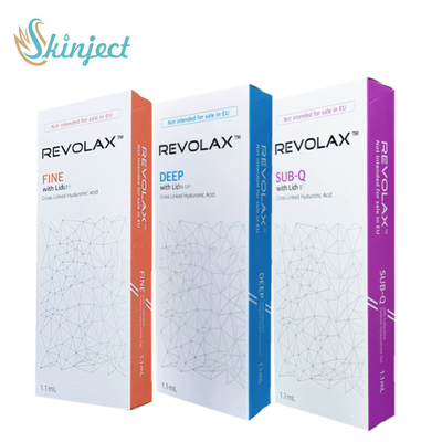 डीप हयालूरोनिक एसिड इंजेक्शन रेवोलैक्स डर्मल फिलर 24mg/Ml HA