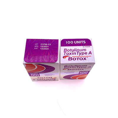 OEM बोटॉक्स 50 आईयू 100 आईयू एलर्जेन बोटुलिनम टॉक्सिन टाइप ए एंटी रिंकल्स