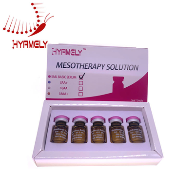 Hyamely 5ML मेसो सॉल्यूशन Hyaluronic एसिड डर्मल फिलर सीरम