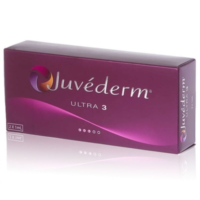 होंठ भरने के लिए Ultra3 इंजेक्शन योग्य Hyaluronic एसिड जेल Juvederm त्वचीय भराव