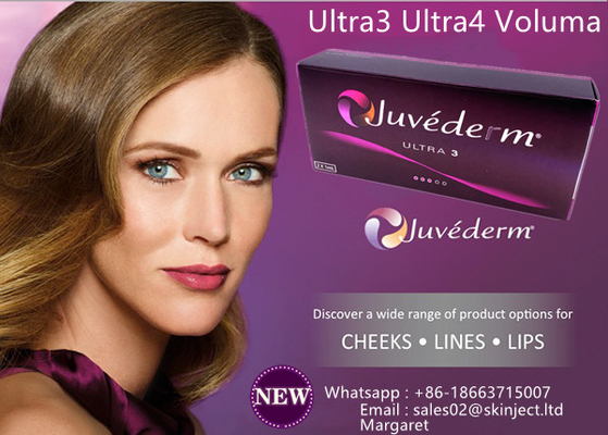 Juvederm Ultra3 Ultra4 Voluma एंटी रिंकल फिलर Hyaluronic एसिड डर्मल