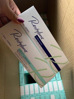 झुर्रियों को दूर करने के लिए हयालूरोनिक एसिड त्वचीय भराव रेस्टाइलन