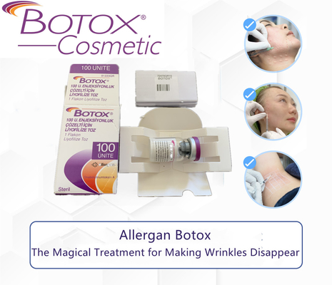 चेहरे के लिए 100 यूनिट Allergan  इंजेक्शन विरोधी झुर्रियाँ