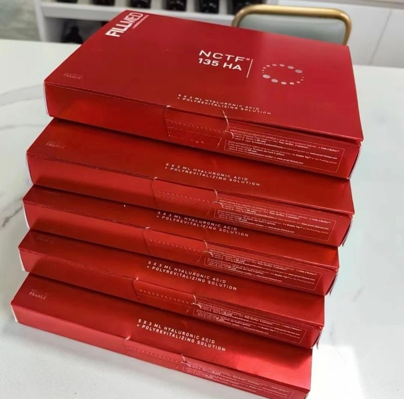 फ़िलोरगा NCTF 135HA मेसोथेरेपी सीरम, बेहतर हाइड्रेशन और त्वचा को कसने के लिए 5 उपचारों के किट के साथ