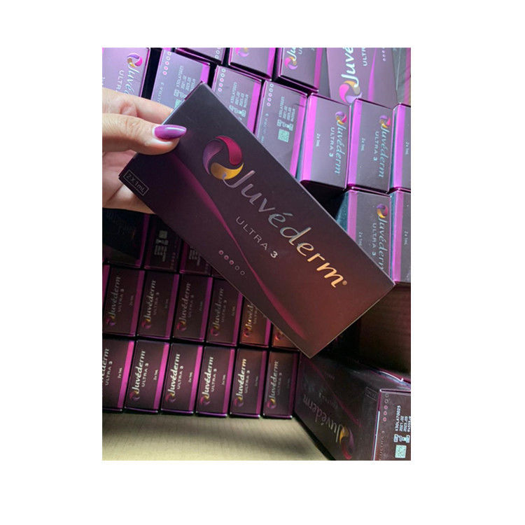 Juvederm Ultra3 2 * 1ml सिरिंज सुई हयालूरोनिक एसिड त्वचीय भराव इंजेक्शन फिलर होंठों के लिए