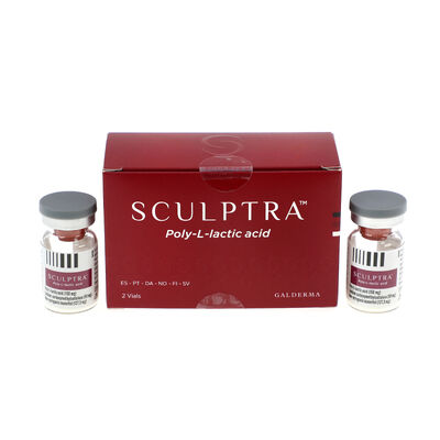 Red Sculptrure 2 vials Advanced Collagen-Stimulating Injectable for Facial Volume Restoration & Long-Lasting Skin Rejuvenation